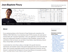 Tablet Screenshot of jbfleury.com